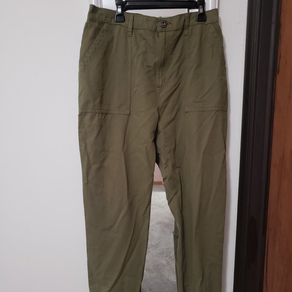 Straight leg winter moss pants